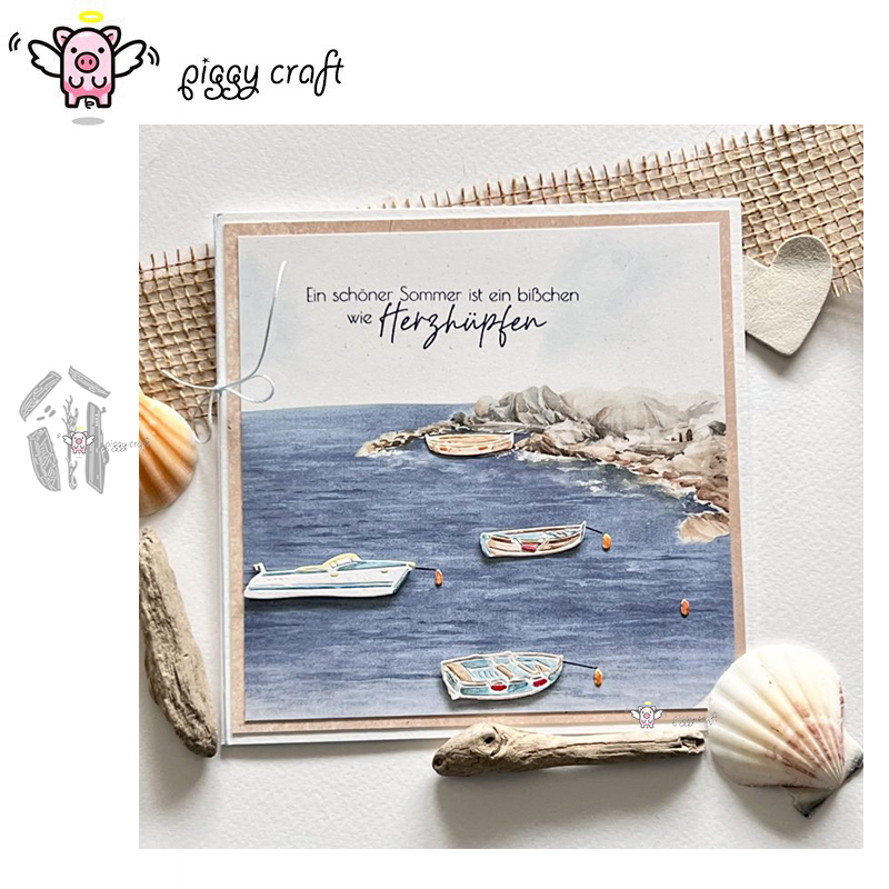Wykrojniki metalowe Piggy Craf – Fishing Boat Trailer recenzja i cena