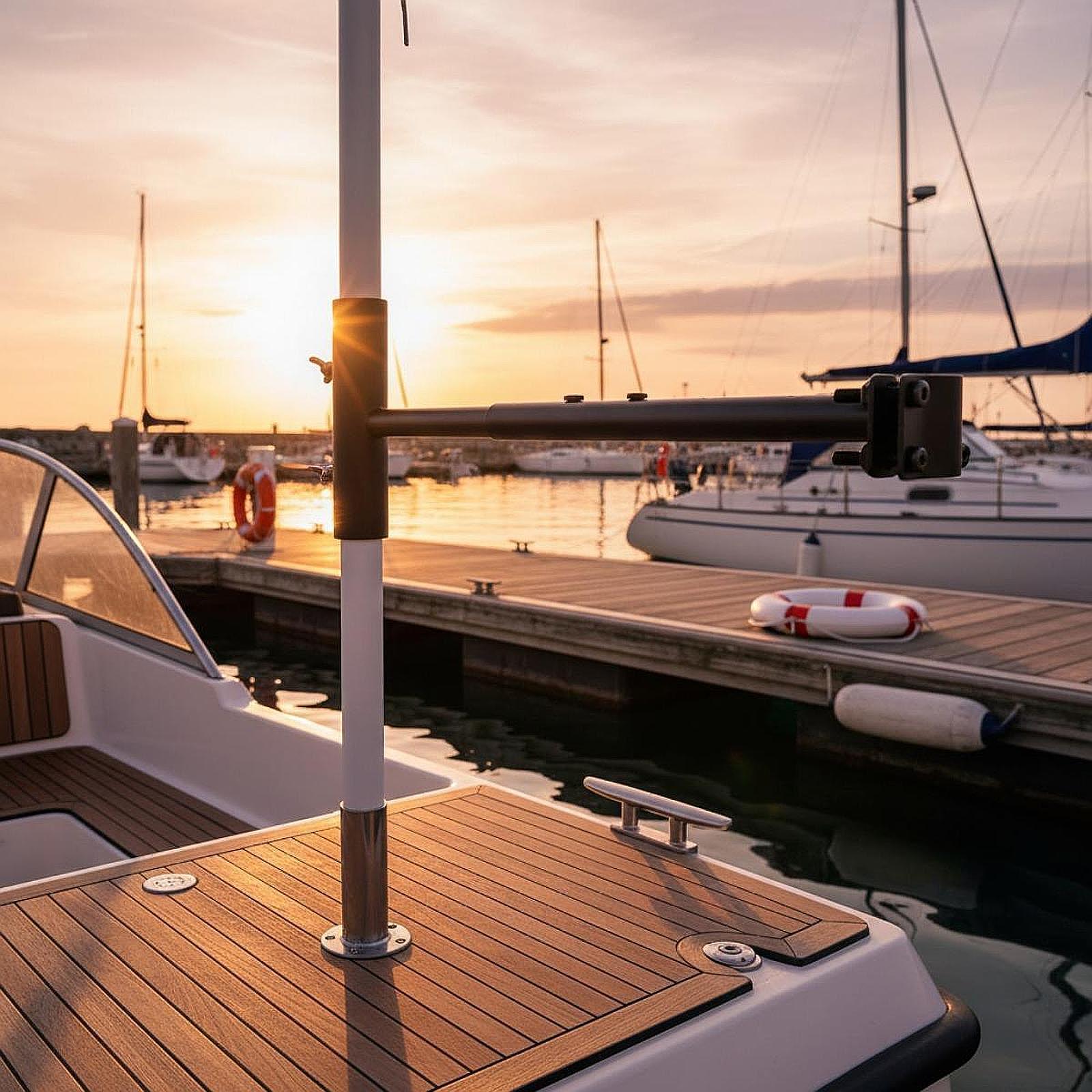 Regulowany uchwyt na parasol d – Fishing Boat Seat recenzja i cena