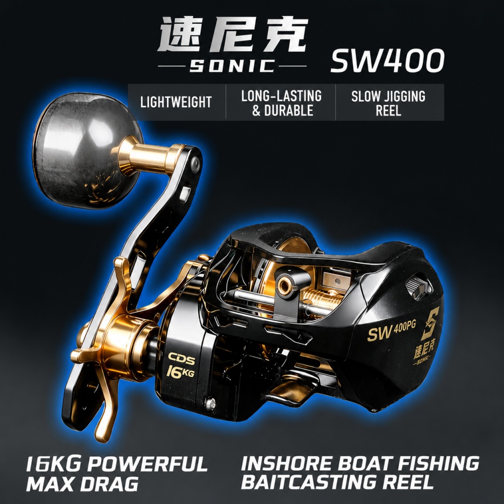 Kołowrotek do jigowania w woda – Fishing Boat Anchor recenzja i cena